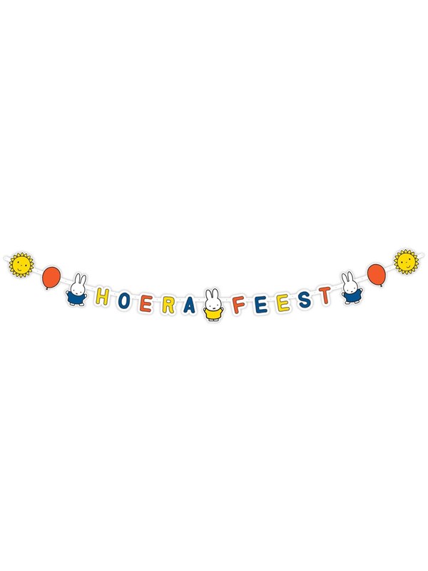 Haza Witbaard Miffy Letter Garland 10mtr.