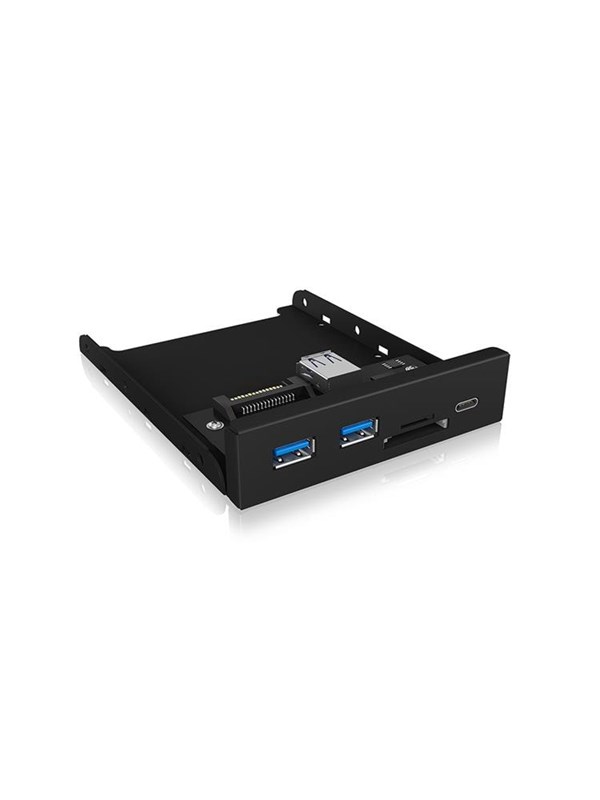 ICY BOX IB-HUB1417-i3 USB hub - 3 porttia - USB 3.0 - Musta