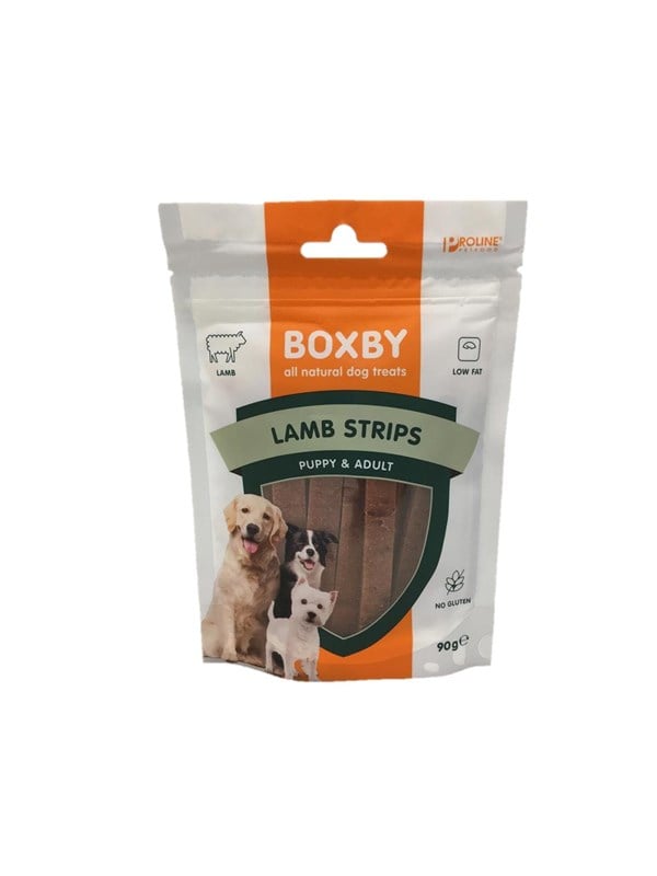 BOXBY Lamb Strips 90g. No gluten