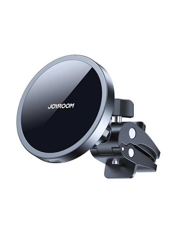 Joyroom Car Grille Holder JR-ZS240 with Qi Inductive Charger (Black)