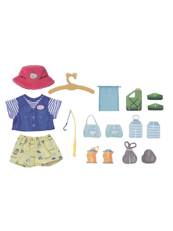 Baby Born Teddy"'s Fisherman Outfit