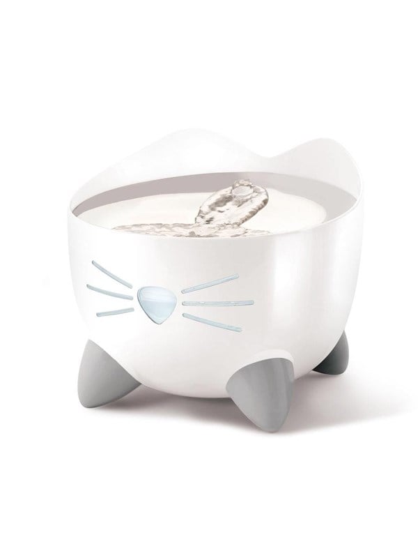 Catit Pixi Drinking Fountain White/Stainless Steel