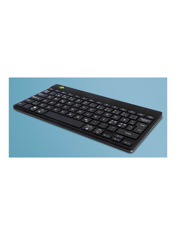R-Go Tools R-Go Compact Break - keyboard - with integrated break indicator - QWERTY - Nordic - black Input Device - Näppäimistö - Pohjoismainen - Musta