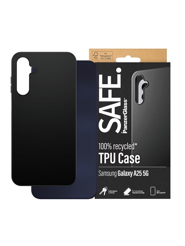 SAFE by PanzerGlass TPU Case Samsung Galaxy A25 5G | Black
