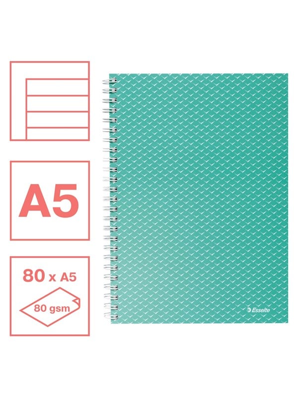 Esselte Colour'Breeze Muistikirja A5 Vihreä