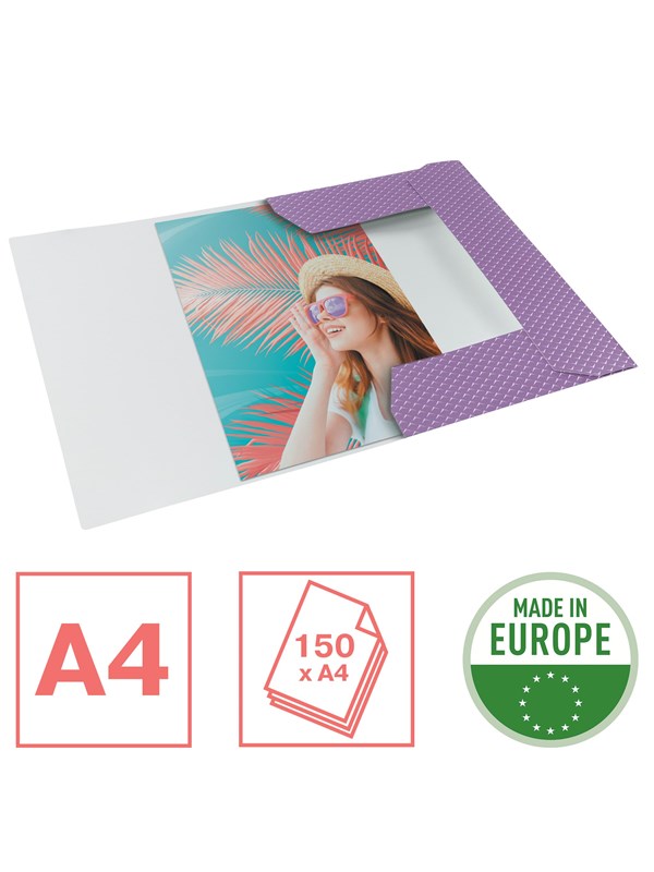 Esselte Colour"'Breeze Läppäkansio laventeli