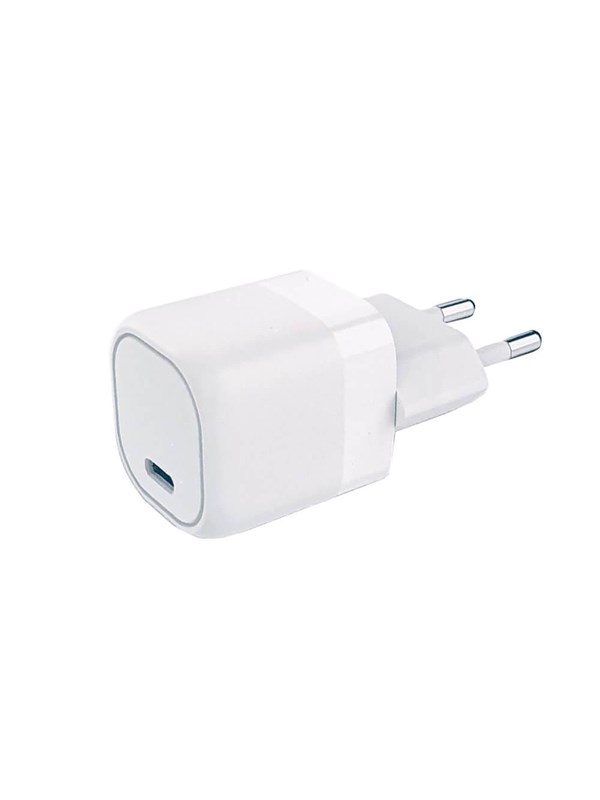 GEAR Charger 220V 1xUSB-C PD/PPS 25W White