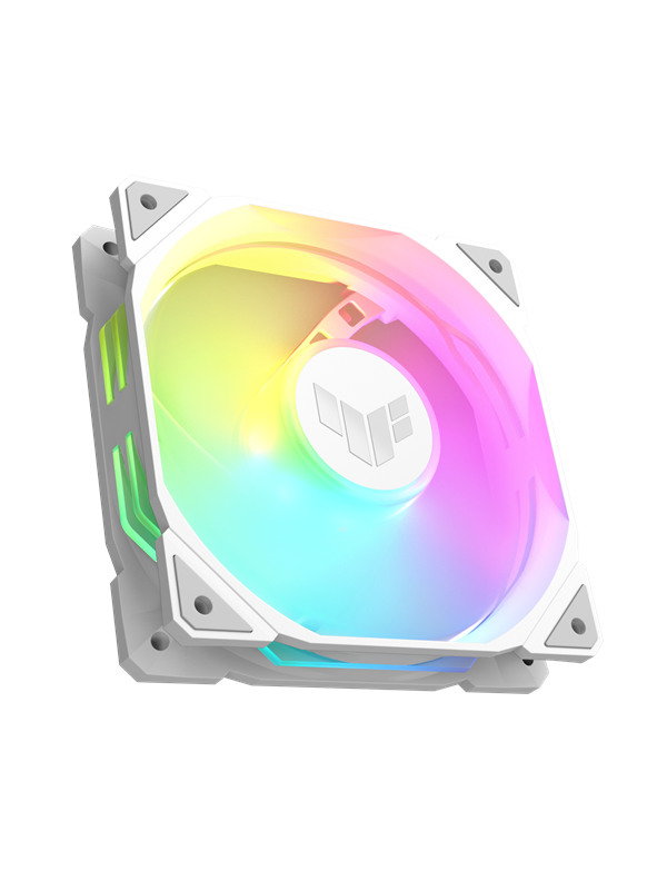 ASUS TUF GAMING TR120 REVERSE - Kotelotuuletin - 120mm - Valkoinen - 29 dBA