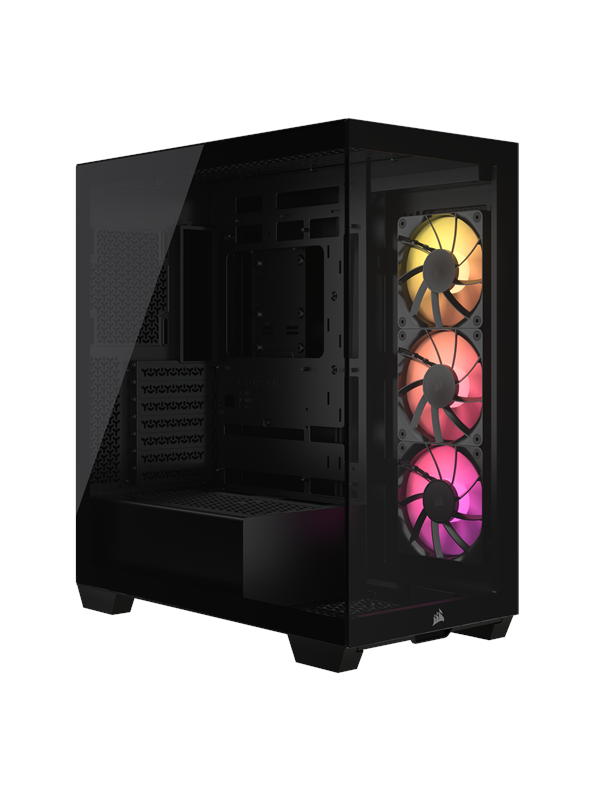 Corsair 3500X ARGB - Kotelot - Miditower - Musta