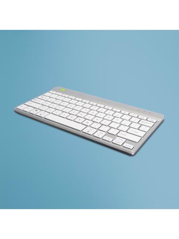 R-Go Tools R-Go Ergonomic Keyboard Compact break - Näppäimistö - Englanti (US) - Valkoinen