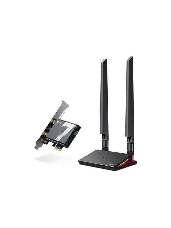 TP-Link Archer TBE550E, Sisäinen, Langaton, PCI Express, WLAN / Bluetooth, 9300 Mbit/s, musta