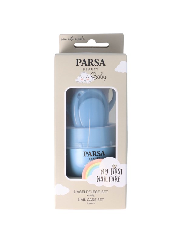Parsa Baby 6-osainen kynsienhoitosetti, vastasyntynyt - Sininen