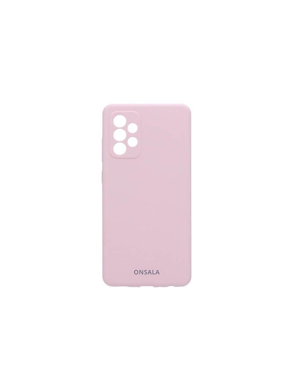 ONSALA Phone Case Silicone Sand Pink - Samsung A72