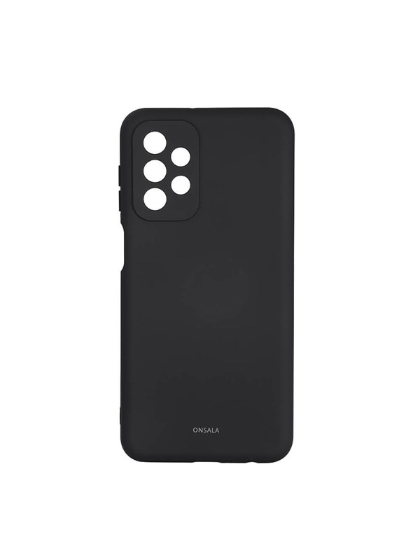 ONSALA Phone Case Silicone Black - Samsung Galaxy A23 5G