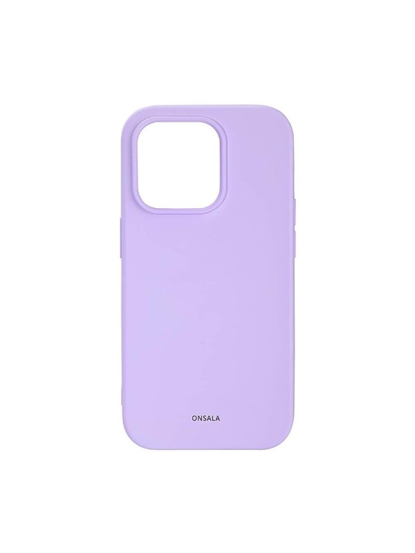 ONSALA Phone Case Silicone Purple - iPhone 14 Pro