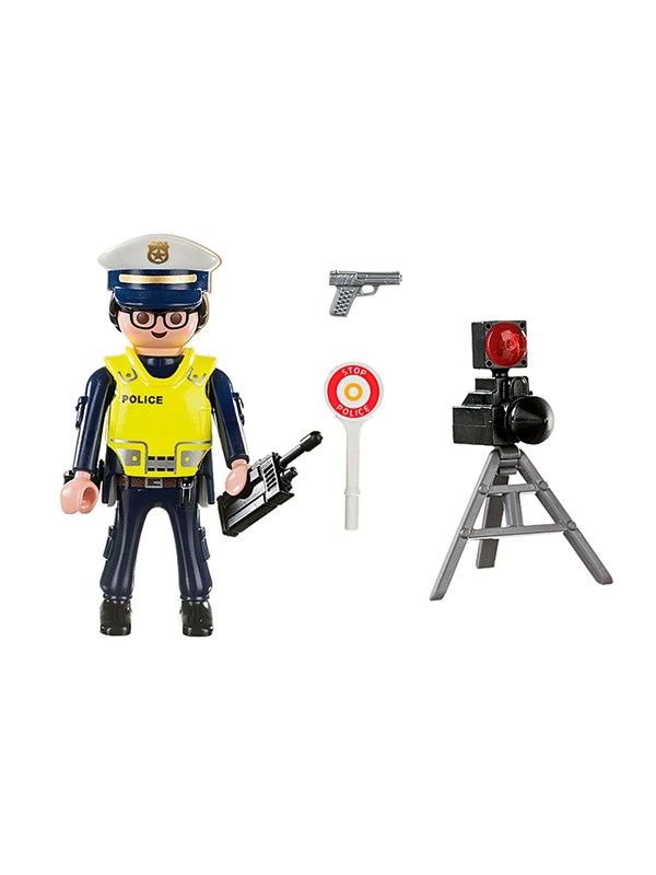 Playmobil 70305 Police Officer with Flash Control