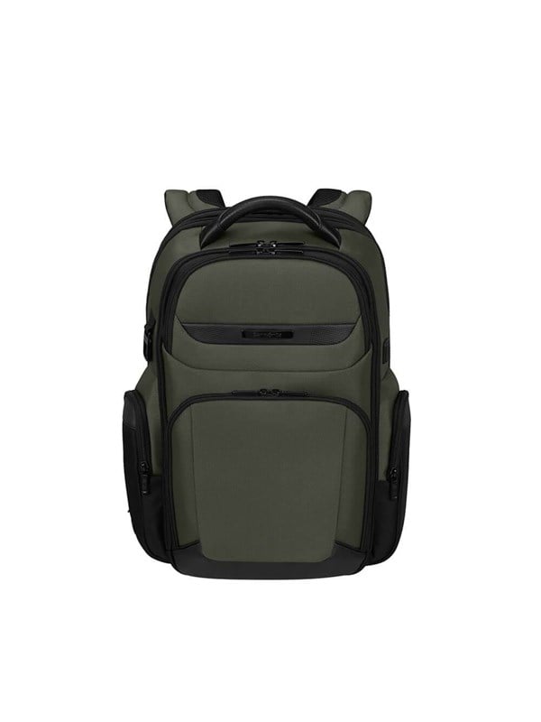 Samsonite Pro-DLX 6 Expandable Reppu sopiva Laptop 15.6" | Vihreä