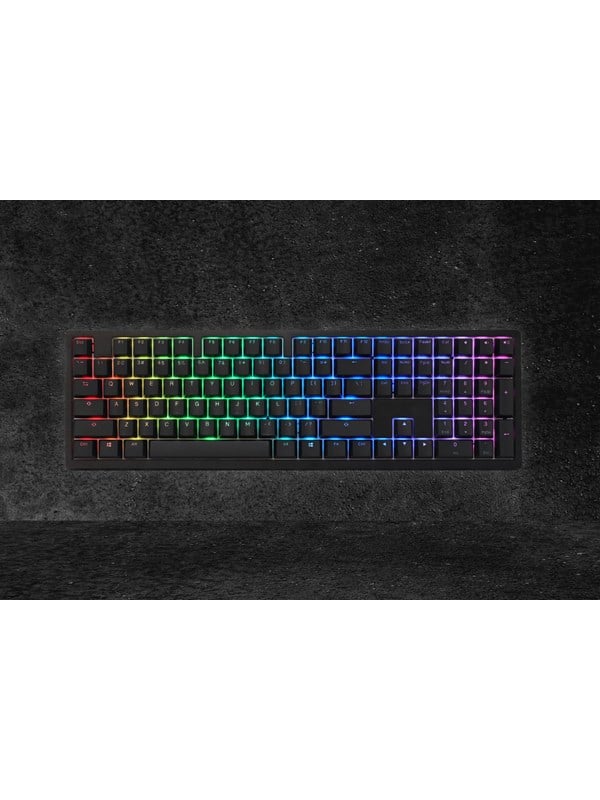 Ducky Zero 6108 - Wireless - Pelinäppäimistö - Pohjoismainen - Musta