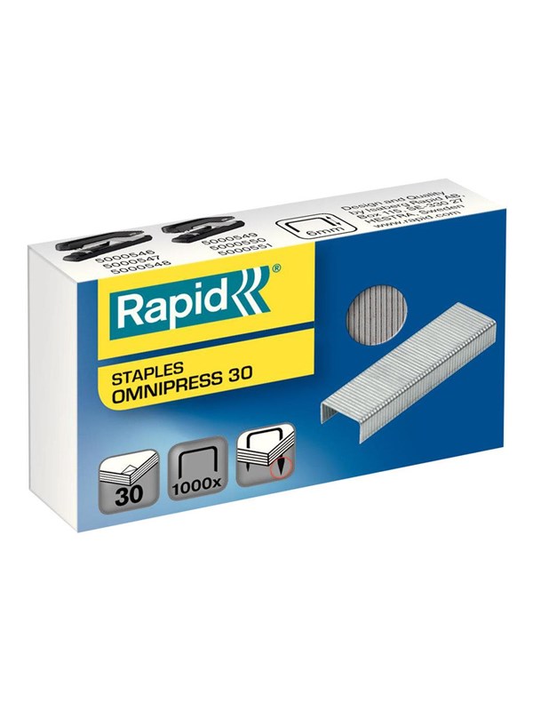 Rapid Omnipress 30 - staples - 6 mm - pack of 1000