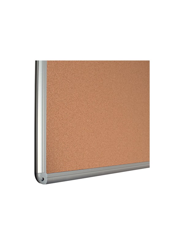 Esselte bulletin board - 900 x 1200 mm - natron brown