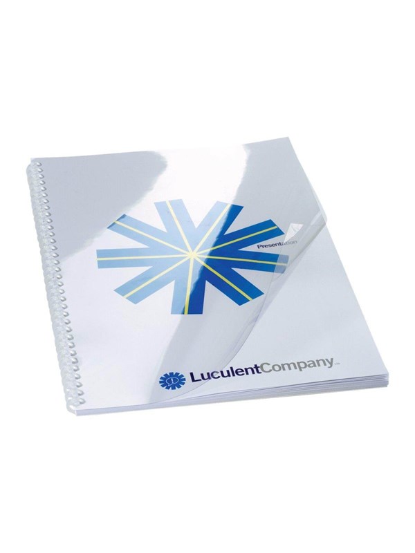 GBC HiClear - 100 pcs. - binding cover