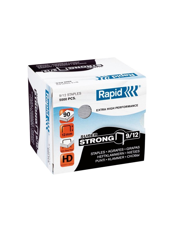 Rapid Super Strong - staples - 9/12 - 12 mm - pack of 5000