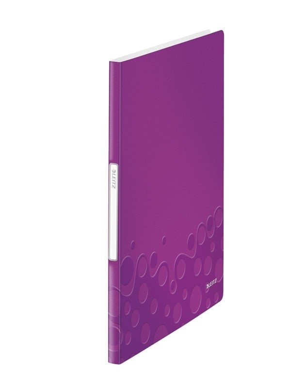 Leitz WOW kokoojakansio PP 20 taskua Violetti