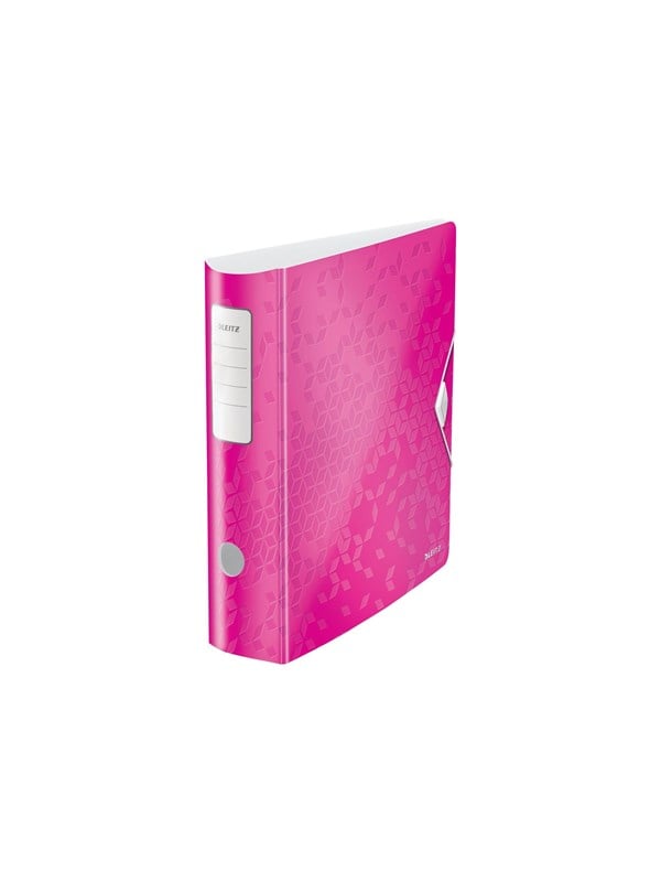 Leitz WOW Active mappi PP A4/80mm Pinkki