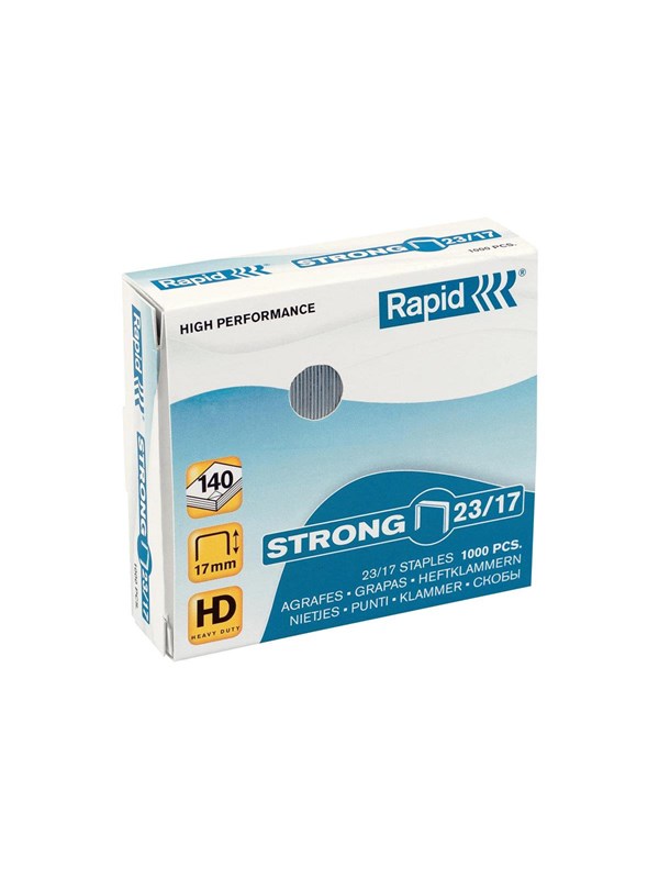 Rapid Strong - staples - 23/17 - 17 mm - pack of 1000