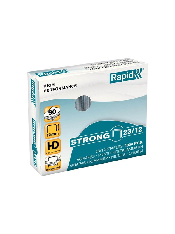 Rapid Strong - staples - 23/12 - 12 mm - pack of 1000