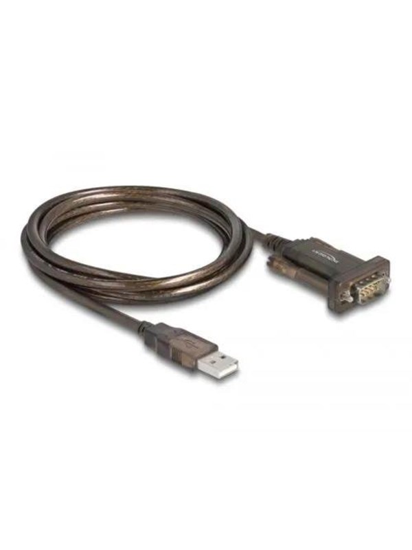 DeLOCK Adapter USB 2.0 Type-A > 1 x Serial DB9 RS-232