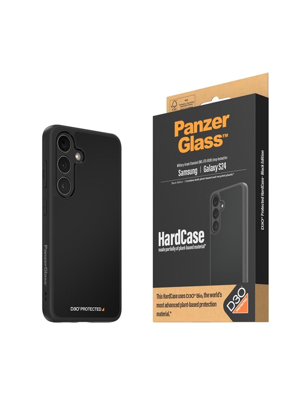 PanzerGlass HardCase with D3O Samsung Galaxy S24 | Black
