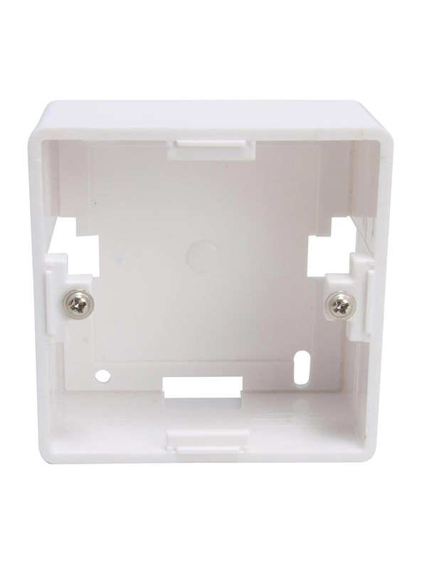 Triax Box for Wall Outlets White