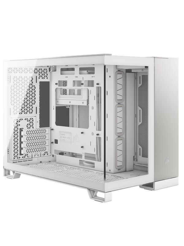 Corsair 2500X - Satin Gray Aluminum - Kotelot - Miditower