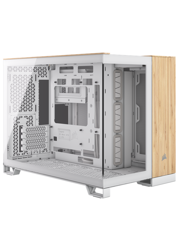 Corsair 2500X - White/Bamboo - Kotelot - Miditower