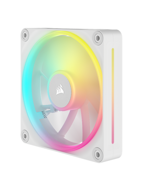 Corsair iCUE LINK LX120 - Kotelotuuletin - 120mm - Valkoinen - 36 dBA