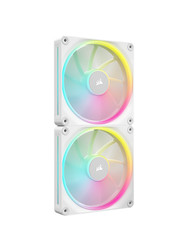 Corsair iCUE LINK LX140 2-pack - Kotelotuuletin - 140mm - Valkoinen - 36 dBA