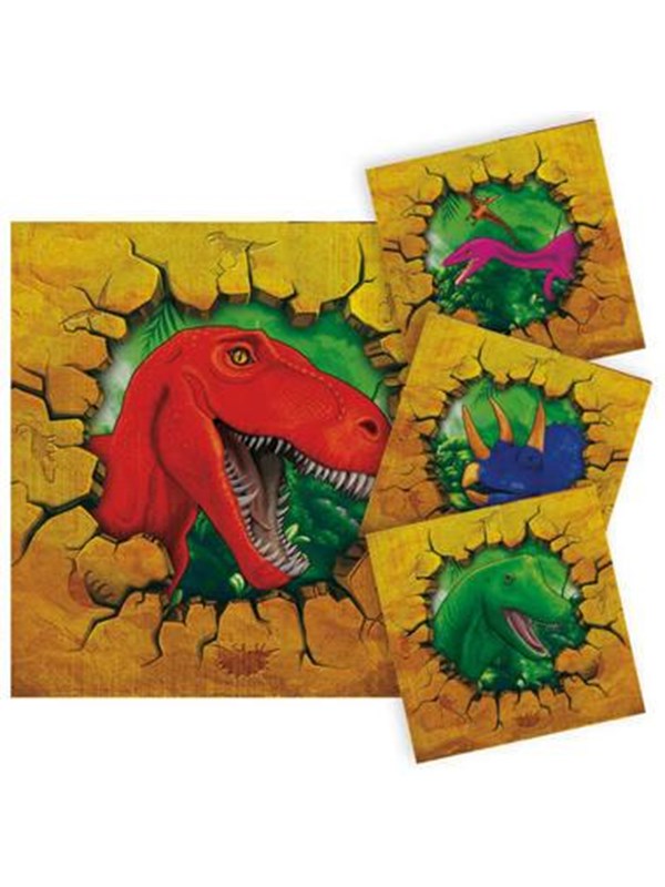Folat BV Dino Napkins 16pcs. - 2 layers