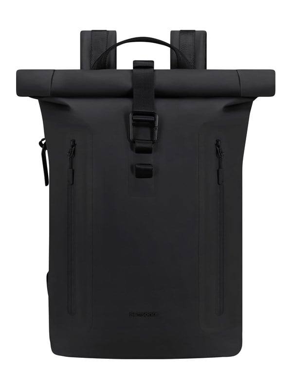 Samsonite Coatify Biz Rolltop Reppu sopiva Laptop 15.6" | Musta