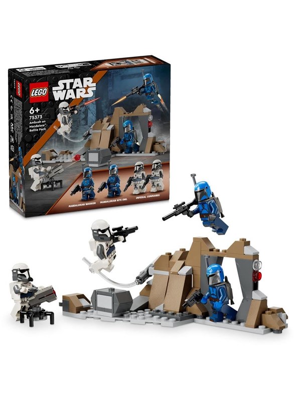 LEGO Star Wars 75373 Väijytys Mandalorella - taistelupakkaus