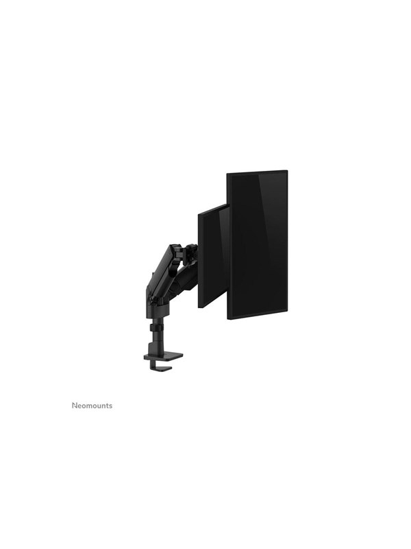 Neomounts NEXT One DS65S-950BL2 mounting kit - full-motion - for 2 LCD displays - black - Max 22 kg - recommended for 24""-34""