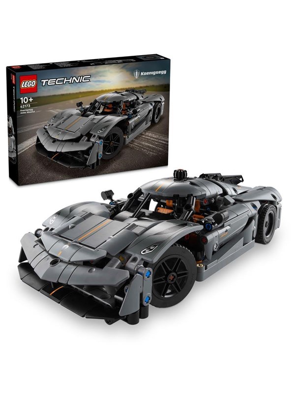 LEGO Technic 42173 Harmaa hyperauto Koenigsegg Jesko Absolut
