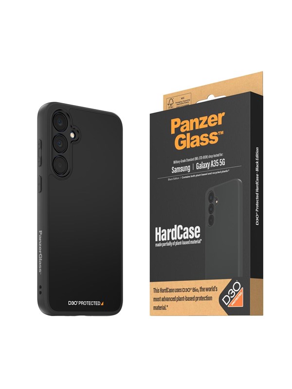 PanzerGlass HardCase with D3O Samsung Galaxy A35 5G | Black