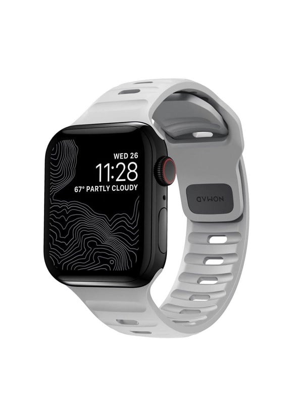 Nomad - Sport Band - 40mm/38mm | S/M | Lunar Gray | FKM | V2