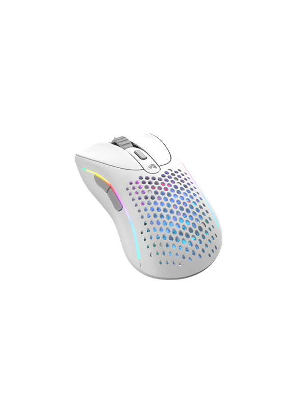 Glorious Model D 2 Wireless - Matte White - Pelihiiri - Optinen - 5 painiketta - Valkoinen
