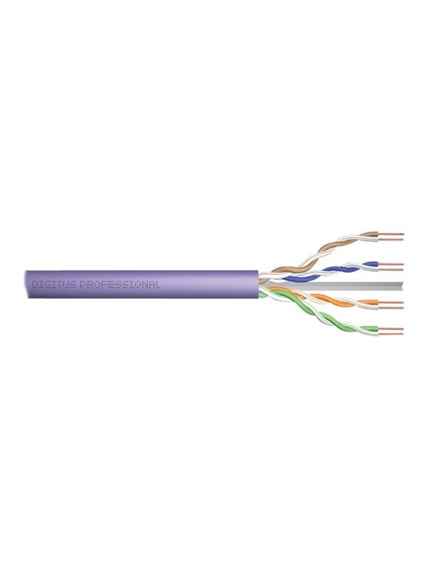 DIGITUS Professional bulk cable - 100 m - purple RAL 4005 - Purppura - 100m