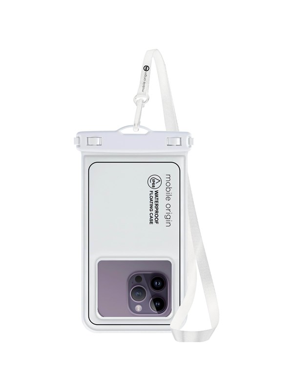 Mobile Origin Waterproof Floating Case 6 -5" - white/black
