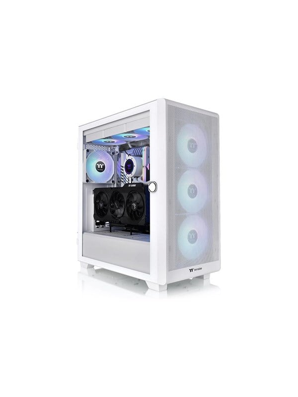 Thermaltake S Series S250 TG ARGB Snow - Kotelot - Tower - Valkoinen