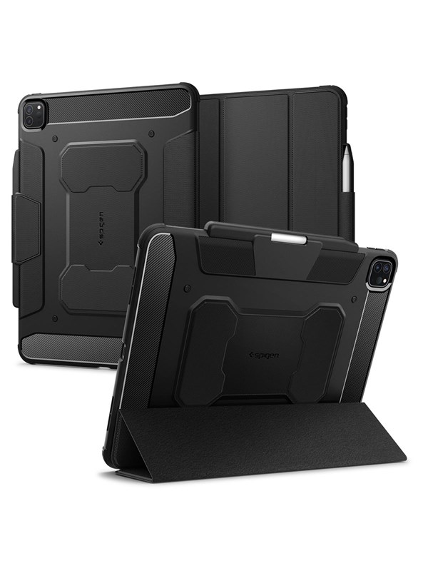 Spigen Rugged Armor Pro - black - iPad Pro 13"" 2024