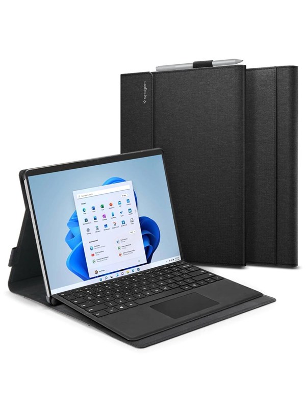 Spigen Stand Folio - black - Microsoft Surface Pro 11/10/9/8